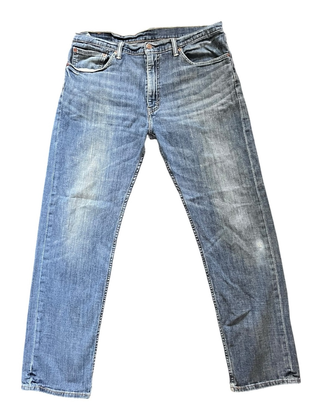 Levi's Men's Faded Blue Straight Jeans
